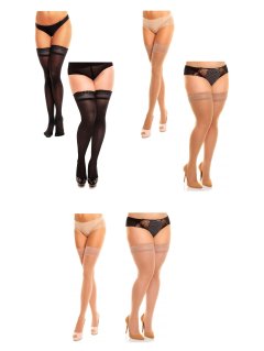 Selvsiddende Strømper Glamory - VITAL 40