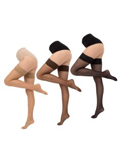 Selvsiddende strømper Giulia - CHIC CALZE - 20 den
