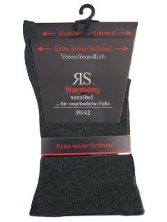 Strømper Harmony - Sensibel - ANTRACIT - 2-PAK