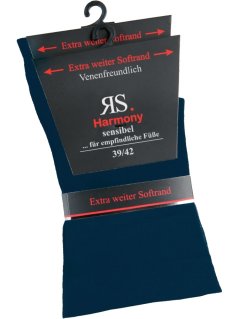 Strømper Harmony - Sensibel - MARINE - 2-PAK