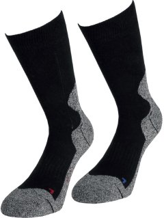 Sport funktionsstrømpe - Unisex - Mountain - Sort - 2-PAK