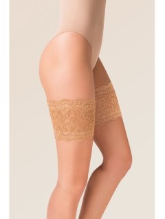 Selvsiddende Lårbånd - Nylon - Gabriella - Blonder