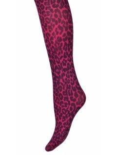 Strømpebukser - Sneaky Fox - Leopardprint - 50 den