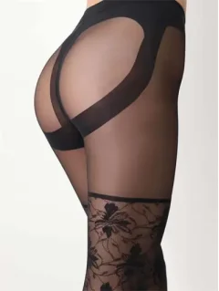 Strømpebukser - Oroblu - Shock Up Lace - 40 den - Sort