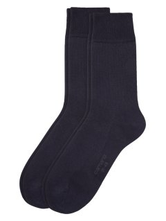 Unisexstrømpe - Camano Soft Bio Cotton - 2-PAK