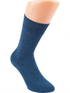 Unisexstrømpe  - Bambus - JEANSFARVER - 3-PAK
