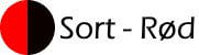 Sort / Rød