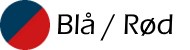 Blå / Rød Blå / Rød