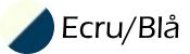 Ecru / Blå Ecru / Blå