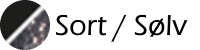 Sort / Sølv Sort / Sølv